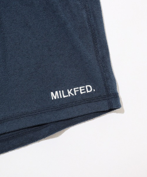 MILKFED.（ミルクフェド）の「PILE SHORTS（その他パンツ・レディース・ピンク/ネイビー/アッシュ・M/S）」の7枚目の写真