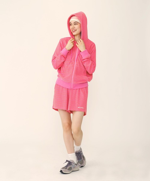 MILKFED.（ミルクフェド）の「PILE SHORTS（その他パンツ・レディース・ピンク/ネイビー/アッシュ・M/S）」の19枚目の写真