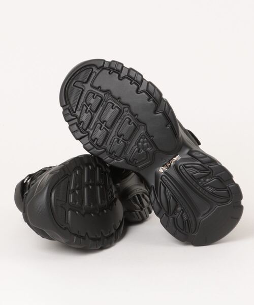 Parade(パレード)の「【厚底】バンジーレーススニーカーサンダル 1445-WK(サンダル・レディース・ホワイト/ブラック・M/L/LL/S)」の4枚目の写真