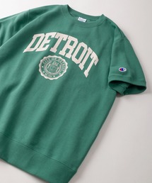 Champion（チャンピオン）の「【Champion/チャンピオン】DETROIT＆NEW HAMPSHIRE USカレッジロゴデザイン ルーズシルエット半袖スウェット/半袖カットソー/24SS（Tシャツ/カットソー・メンズ）」