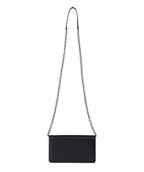 Maison Margiela(メゾンマルジェラ)の「WALLET ON CHAIN MEDIUM(財布・メンズ・ブラック/チャコール・UNI/OS)」の3枚目の写真