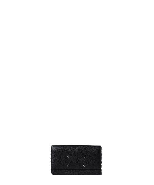 Maison Margiela(メゾンマルジェラ)の「WALLET ON CHAIN MEDIUM(財布・メンズ・ブラック/チャコール・UNI/OS)」の4枚目の写真