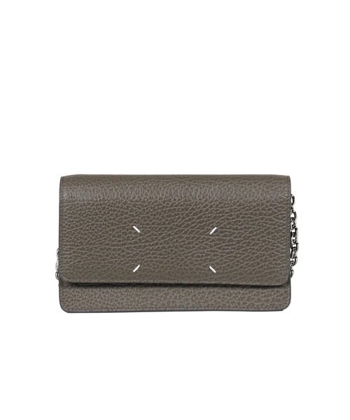Maison Margiela(メゾンマルジェラ)の「WALLET ON CHAIN MEDIUM(財布・メンズ・ブラック/チャコール・UNI/OS)」の8枚目の写真