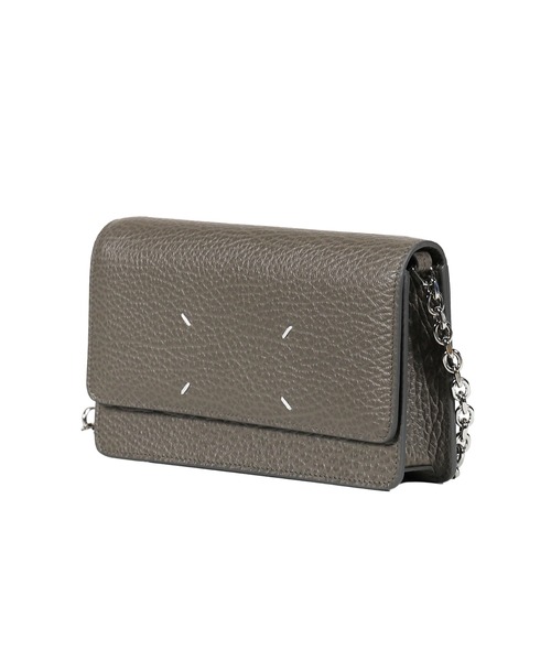 Maison Margiela(メゾンマルジェラ)の「WALLET ON CHAIN MEDIUM(財布・メンズ・ブラック/チャコール・UNI/OS)」の10枚目の写真
