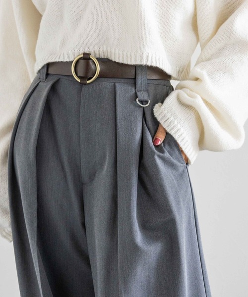 PAGEBOY（ページボーイ）の「リングベルト2（ベルト・レディース・ブラウン/ブラック/グレー系その他4・FREE）」の7枚目の写真