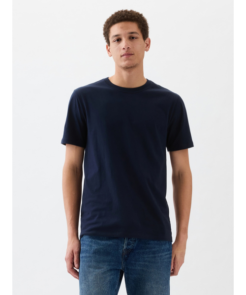 GAP（ギャップ）の「エブリディ ソフトクルーネックTシャツ(ユニセックス)（Tシャツ/カットソー・メンズ・ライラック/ブラック/グリーン/ホワイト/ベージュ/ネイビー・M/XS/S/L/XL）」の6枚目の写真