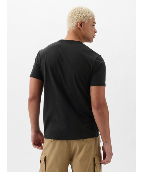 GAP（ギャップ）の「エブリディ ソフトクルーネックTシャツ(ユニセックス)（Tシャツ/カットソー・メンズ・ライラック/ブラック/グリーン/ホワイト/ベージュ/ネイビー・M/XS/S/L/XL）」の7枚目の写真