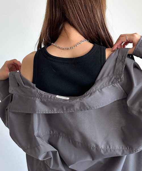 apres jour mignon(アプレジュールミニョン)の「カップ付きアメスリタンク【ZOZOTOWN限定アイテム】(タンクトップ・レディース・杢グレー/アイボリー/ブラック・フリー/X-LARGE)」の15枚目の写真