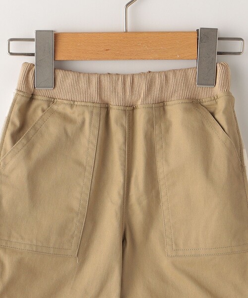SHIPS(シップス)の「SHIPS KIDS:80~90cm / バック ボーダー ショーツ(その他パンツ・キッズ・ベージュ系その他/ネイビー/ベージュ・90/80)」の5枚目の写真