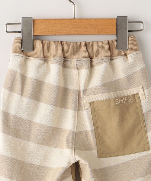 SHIPS(シップス)の「SHIPS KIDS:80~90cm / バック ボーダー ショーツ(その他パンツ・キッズ・ベージュ系その他/ネイビー/ベージュ・90/80)」の6枚目の写真