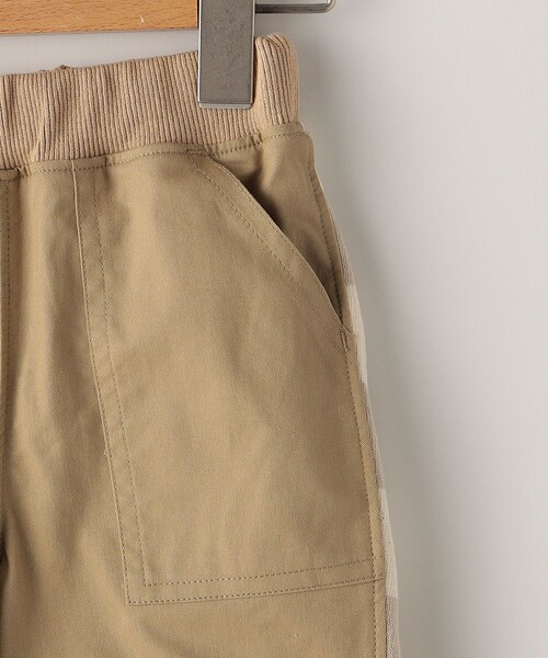 SHIPS(シップス)の「SHIPS KIDS:80~90cm / バック ボーダー ショーツ(その他パンツ・キッズ・ベージュ系その他/ネイビー/ベージュ・90/80)」の7枚目の写真