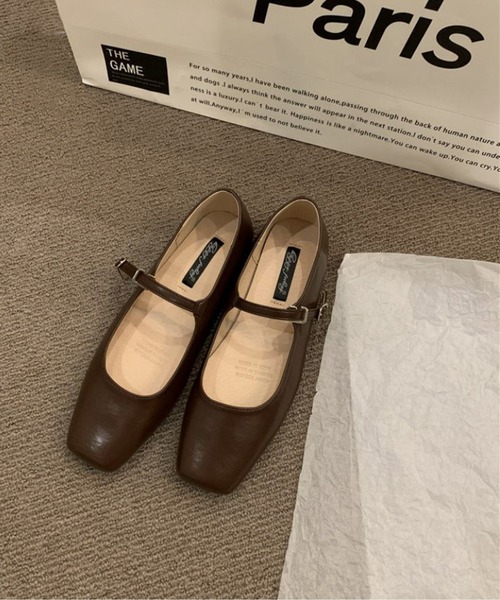 AMELY(エミリー)の「ストラップパンプス(パンプス・レディース・アイボリー/ブラウン/シルバー/ブラック/ゴールド/ベージュ・37/36/39/38/35)」の11枚目の写真