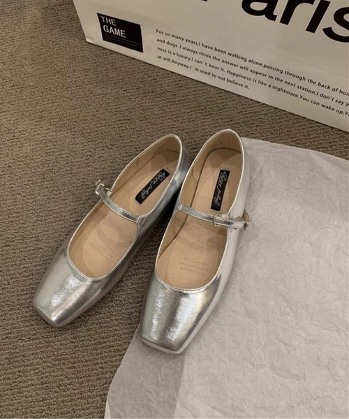 AMELY(エミリー)の「ストラップパンプス(パンプス・レディース・アイボリー/ブラウン/シルバー/ブラック/ゴールド/ベージュ・37/36/39/38/35)」の15枚目の写真