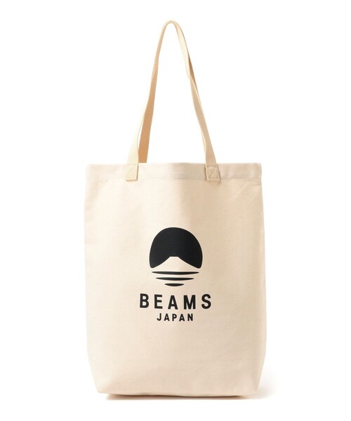 BEAMS JAPAN（ビームス　ジャパン）の「【別注】evergreen works × BEAMS JAPAN / ビームス ジャパン ロゴ トートバッグ（トートバッグ・メンズ・ブラック系その他4/オレンジ/インディゴブルー・ONE SIZE）」の8枚目の写真
