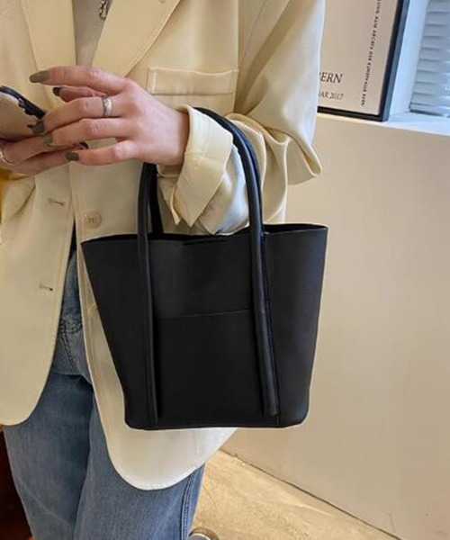Miniministore(ミニミニストア)の「ハンドバッグ レディース バケツバッグ(ハンドバッグ・レディース・ベージュ/ブラウン/アイボリー/ブラック/キャメル・FREE)」の22枚目の写真