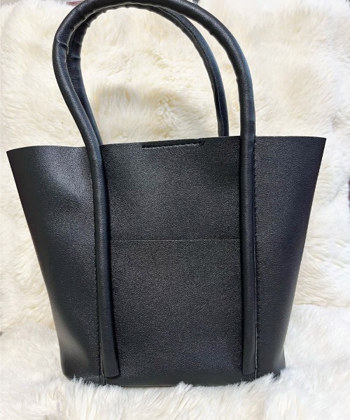 Miniministore(ミニミニストア)の「ハンドバッグ レディース バケツバッグ(ハンドバッグ・レディース・ベージュ/ブラウン/アイボリー/ブラック/キャメル・FREE)」の18枚目の写真