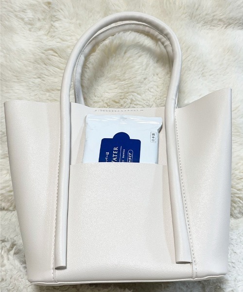 Miniministore(ミニミニストア)の「ハンドバッグ レディース バケツバッグ(ハンドバッグ・レディース・ベージュ/ブラウン/アイボリー/ブラック/キャメル・FREE)」の11枚目の写真