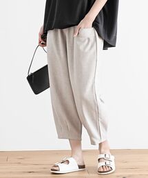 フロントポケットクロップドパンツ