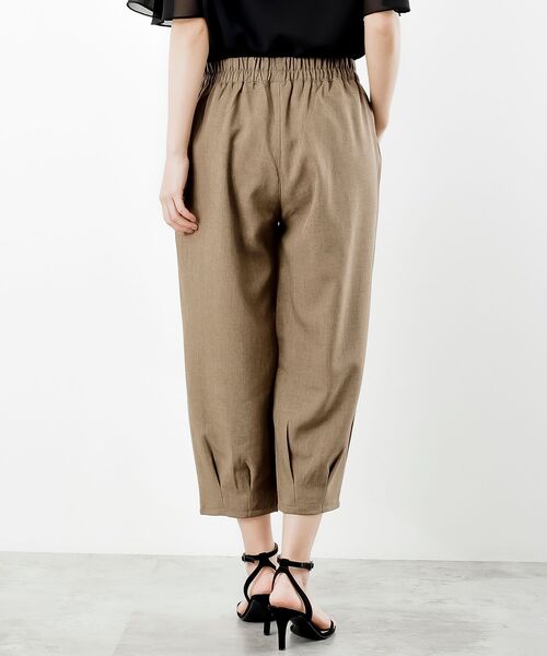 rps（アールピーエス）の「フロントポケットクロップドパンツ（その他パンツ・レディース・ブラウン/カーキ/ブラック/ベージュ・フリー）」の7枚目の写真