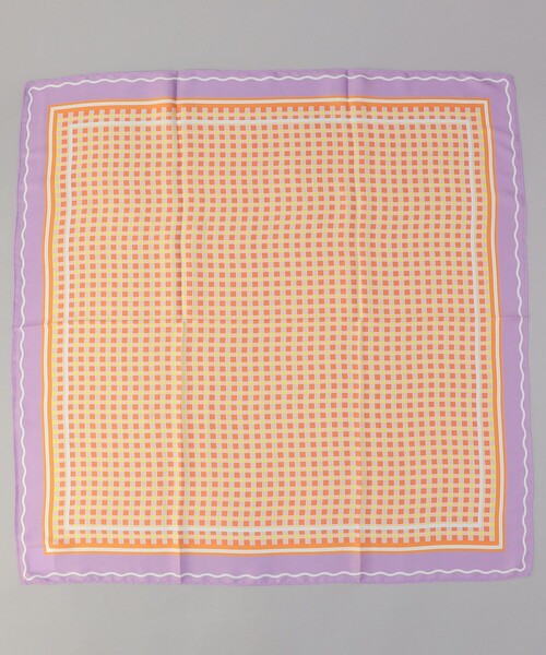 ヴィンテージチェックのスカーフ GRAPHIC] カラフルなチェック柄 COLORFUL GRAPHIC CHECKS