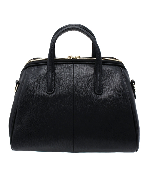 ROSE BUD（ローズバッド）の「フラップポケットハンドバッグ / S1341A-5593 PEBBLE LTR FLAP PKT HAND BAG（ハンドバッグ・レディース・ブラック/グリーン/レッド・ONE SIZE）」の4枚目の写真