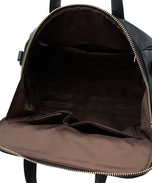 ROSE BUD（ローズバッド）の「フラップポケットハンドバッグ / S1341A-5593 PEBBLE LTR FLAP PKT HAND BAG（ハンドバッグ・レディース・ブラック/グリーン/レッド・ONE SIZE）」の12枚目の写真