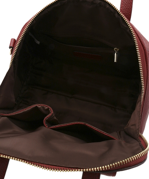 ROSE BUD（ローズバッド）の「フラップポケットハンドバッグ / S1341A-5593 PEBBLE LTR FLAP PKT HAND BAG（ハンドバッグ・レディース・ブラック/グリーン/レッド・ONE SIZE）」の8枚目の写真