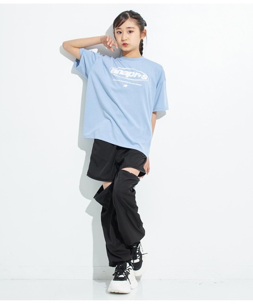 ANAP GｉRL（アナップガール）の「サイドジップジョガーパンツ（その他パンツ・キッズ・ベージュ/カーキ/ブラック・XS/S/M）」の13枚目の写真