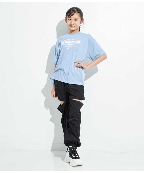 ANAP GｉRL（アナップガール）の「サイドジップジョガーパンツ（その他パンツ・キッズ・ベージュ/カーキ/ブラック・XS/S/M）」の14枚目の写真