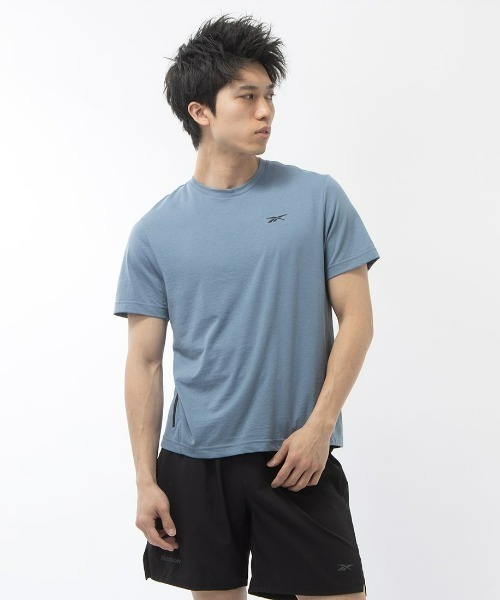 Reebok（リーボック）の「アスリート Tシャツ 2.0 / ATHLETE TEE 2.0 RBK-ENDURE（Tシャツ/カットソー・メンズ・ダークブルー/ブルー/ブラック・SMALL/MEDIUM/XX-LARGE/LARGE/X-LARGE）」の3枚目の写真
