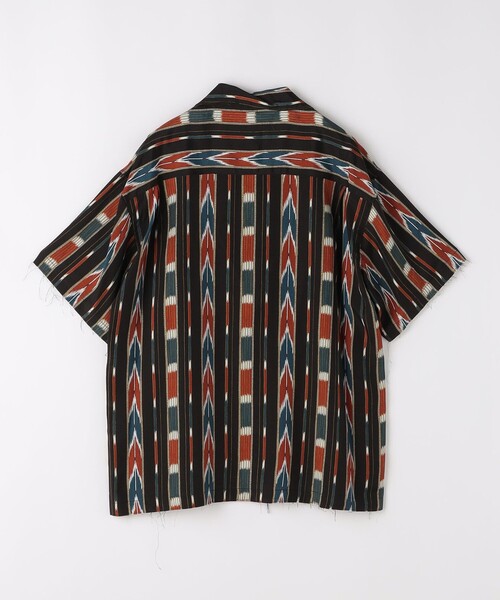 FACCIES（ファチーズ）の「＜FACCIES＞ ネイティブ アメリカン オープンカラー シャツ（シャツ/ブラウス・メンズ・ブラック/ライトブルー・1/2）」の9枚目の写真