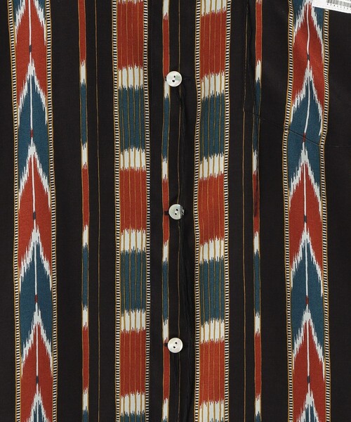 FACCIES（ファチーズ）の「＜FACCIES＞ ネイティブ アメリカン オープンカラー シャツ（シャツ/ブラウス・メンズ・ブラック/ライトブルー・1/2）」の11枚目の写真