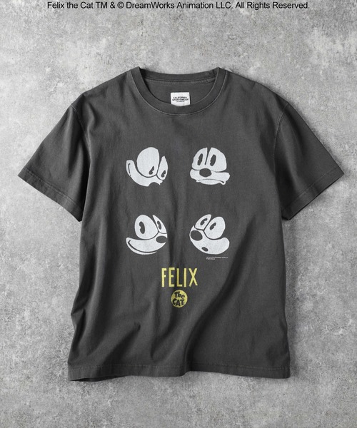 vintage フェリックス ラグランtシャツ 短丈 vintage フェリックス ラグランtシャツ 短丈 Right-on（ライト