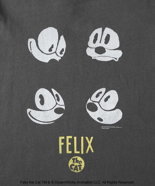 Right-on（ライトオン）の「ビンテージ風ＦＥＬＩＸ／半袖Ｔシャツ（Tシャツ/カットソー・レディース・ダークグレー/ホワイト・S/M/L/XL）」の13枚目の写真