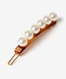 ALEXANDRE DE PARIS / S CLIP スワロフスキーパール ヘアクリップ 7cm