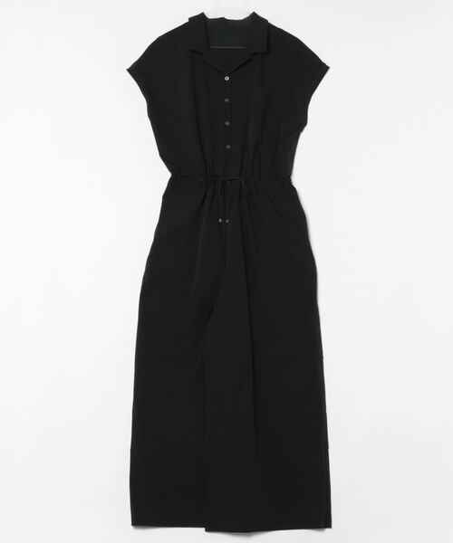 Q(キュー)の「COOLタッチオールインワン(つなぎ/オールインワン・レディース・ベージュ/ブラック・MEDIUM)」の7枚目の写真