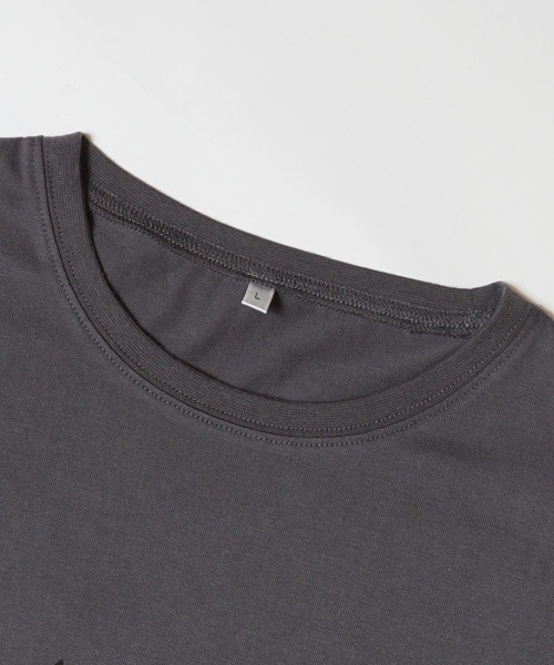 coca(coca)(コカ)の「ロールアップ袖サイドスリットロゴTシャツ(Tシャツ/カットソー・レディース・C/A/B/D・M/L)」の21枚目の写真