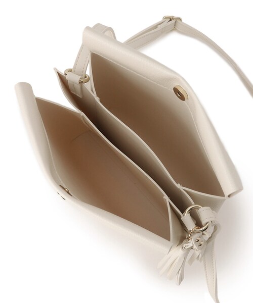 grove（グローブ）の「◆ダブルタッセル3層ショルダー（ショルダーバッグ・レディース・ライトグレー/シルバー/アイボリー/ブラック/ブルー系その他・00）」の7枚目の写真