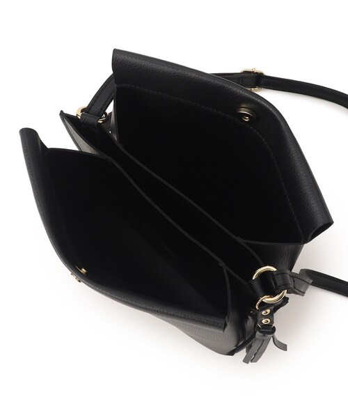 grove（グローブ）の「◆ダブルタッセル3層ショルダー（ショルダーバッグ・レディース・ライトグレー/シルバー/アイボリー/ブラック/ブルー系その他・00）」の9枚目の写真