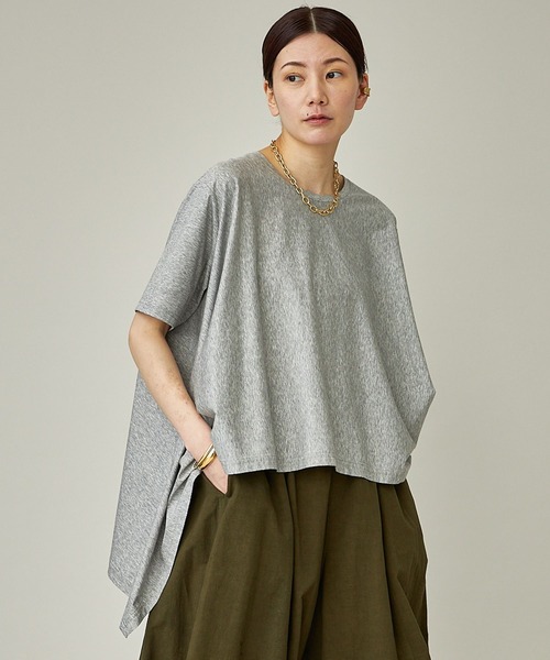 Curensology - 美品⁂カレンソロジー⁂ イレギュラーヘムTEE プルオーバー　ブラック　2024 Curensology - 美品⁂カレンソロジー⁂ イレギュラーヘムTEE プル