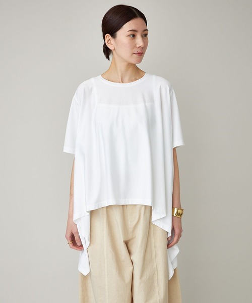 美品⁂カレンソロジー⁂ イレギュラーヘムTEE プルオーバー　ブラック　2024 美品⁂カレンソロジー⁂ イレギュラーヘムTEE プルオーバー