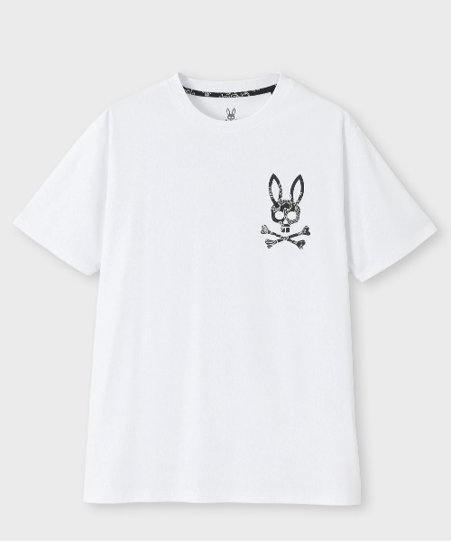 Psycho Bunny(サイコバニー)の「ペイズリーロゴ シルケットスムース Tシャツ(Tシャツ/カットソー・メンズ・ネイビー/ホワイト/ブラック・SMALL/MEDIUM/LARGE/X-LARGE)」の20枚目の写真