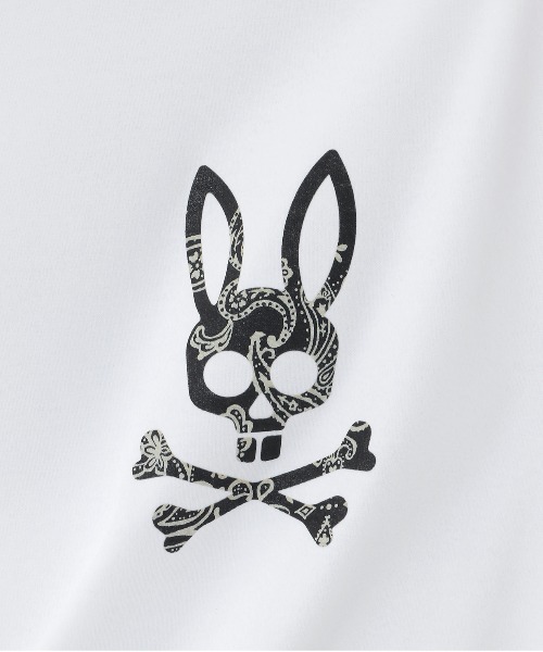 Psycho Bunny(サイコバニー)の「ペイズリーロゴ シルケットスムース Tシャツ(Tシャツ/カットソー・メンズ・ネイビー/ホワイト/ブラック・SMALL/MEDIUM/LARGE/X-LARGE)」の11枚目の写真