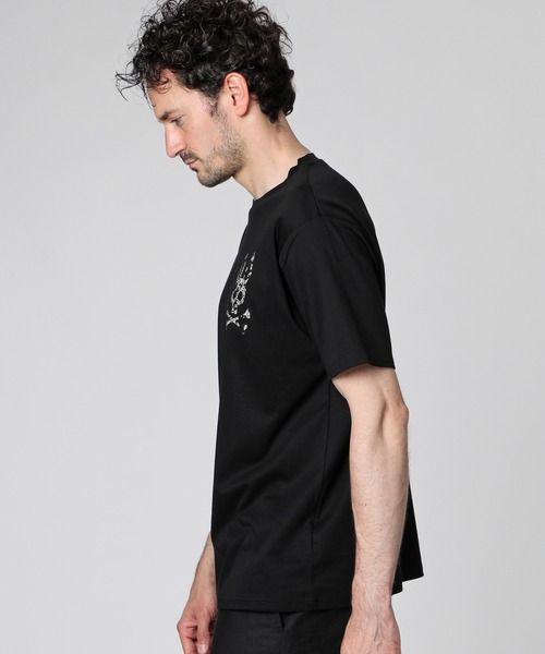 Psycho Bunny(サイコバニー)の「ペイズリーロゴ シルケットスムース Tシャツ(Tシャツ/カットソー・メンズ・ネイビー/ホワイト/ブラック・SMALL/MEDIUM/LARGE/X-LARGE)」の13枚目の写真