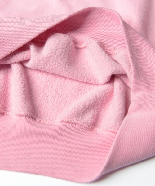 HOLIDAY（ホリデイ）の「POLYCOTTON SWEAT HOODIE ポリコットンスウェットフーディ（パーカー・レディース・ネイビー/ピンク・ONE SIZE）」の6枚目の写真