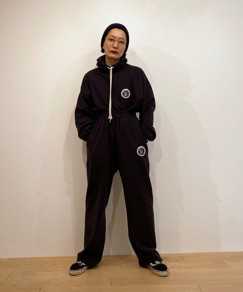 HOLIDAY（ホリデイ）の「POLYCOTTON SWEAT HOODIE ポリコットンスウェットフーディ（パーカー・レディース・ネイビー/ピンク・ONE SIZE）」の14枚目の写真