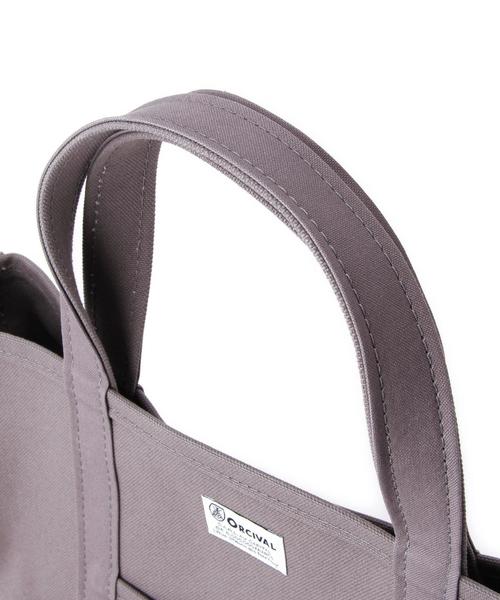 ORCIVAL(オーシバル)の「オーシバル/ORCIVAL キャンバストート(トートバッグ・レディース・オフホワイト/ダークグレー・フリー)」の4枚目の写真