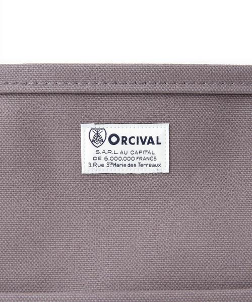 ORCIVAL(オーシバル)の「オーシバル/ORCIVAL キャンバストート(トートバッグ・レディース・オフホワイト/ダークグレー・フリー)」の6枚目の写真