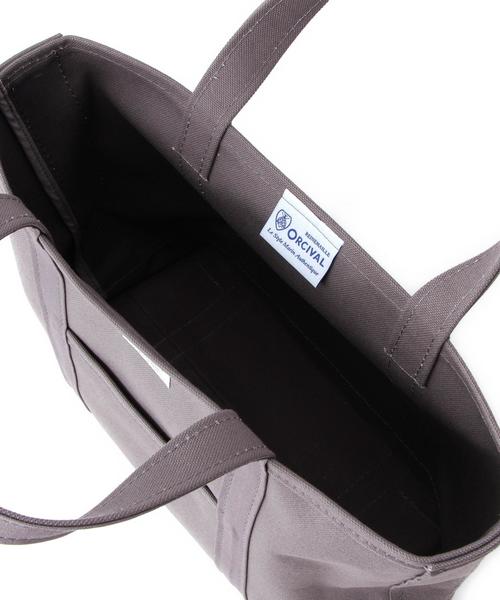 ORCIVAL(オーシバル)の「オーシバル/ORCIVAL キャンバストート(トートバッグ・レディース・オフホワイト/ダークグレー・フリー)」の7枚目の写真