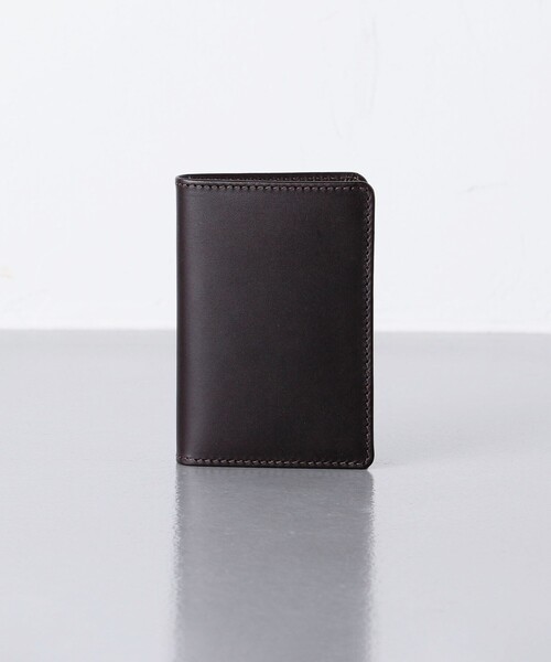 Whitehouse Cox＞ カードケース 作れる ダークブラウン 